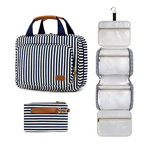 Kulturbeutel Reise Kulturtasche Zum Aufhängen Große Kapazität Kosmetiktasche Waschtasche für Damen Kulturbeutel zum Aufhängen mit Haken zum Aufhängen