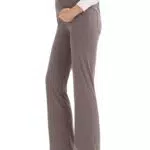 LaiEr Bequeme Umstandshosen Breites Bein Entspannende Yogahose mit extra Bauch-Panel Hosen Lounge Hosen Stretch Schwangerschaft Hose