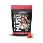 Layenberger 3K High Protein Müsli, 50 % Eiweiß und 20 % Kohlenhydrate - Single Pack - Rote Beeren Mix