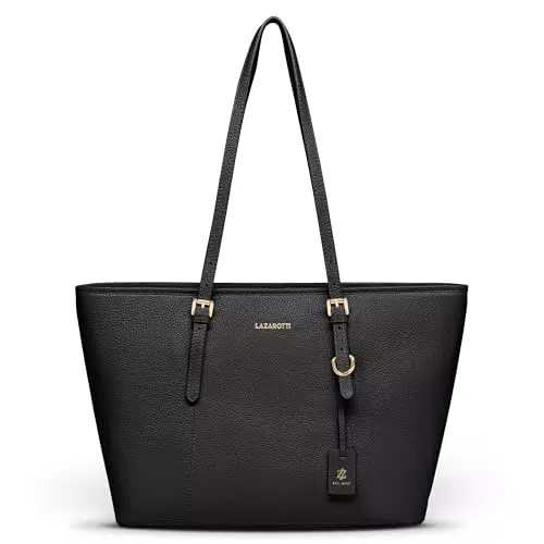 Lazarotti Bologna großer Damen Shopper aus Echt-Leder