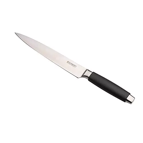 Le Creuset Schinkenmesser, 20 cm 18/8 Edelstahlklinge mit glattem Schliff