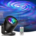 LED Sternenhimmel Projektor, Fernbedienung Timer Polarlicht Lampe Bluetooth Nordlicht Projektor Erwachsense Kinder Star Projector Einstellbare für Party Schlafzimmer