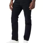 Lee Brooklyn Straight Herren Jeans, Blue Black