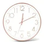 LEEPAT 30 cm Wanduhr Ohne TickgeräUsche, Modern Quartz Lautlos Wanduhr