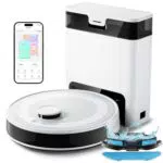 LEFANT M2 Pro Saugroboter mit Absaugstation, Ultra Starke 5500Pa Saugkraft