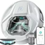 LEFANT Saugroboter mit Fernbedienung, 2200Pa, WLAN, selbstaufladend, ideal für Tierhaare