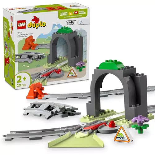 LEGO DUPLO Town Eisenbahntunnel und Schienen Erweiterungsset