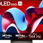 LG OLED48C47LA 48 OLED evo Fernseher mit α9 Gen7 4K AI-Prozessor, Dolby Vision