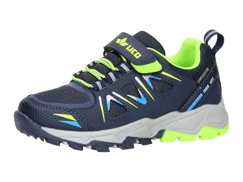 Lico Unisex Kinder Allen VS Cross-Laufschuh, marine/blau/lemon