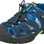 Lico Unisex Kinder Nimbo Sandalen, Blau Lemon