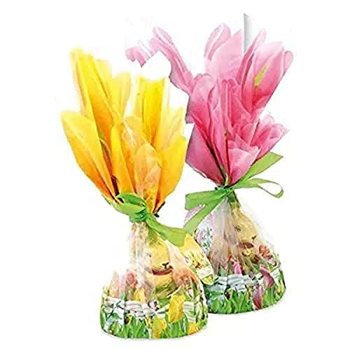 Lindt Schokolade Hasen-Nest, 194 g, Geschenk mit Vollmilch GOLDHASE und 8 Eiern in den Sorten LINDOR Milch