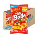 Lorenz Snack World ErdnußLocken Balls, 12er Pack
