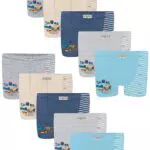 LOREZA 10 Pack Jungen Boxershorts aus Baumwolle Unterhosen