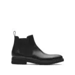 Lottusse Herren L6607_104456 Chelsea Boot, Schwarz