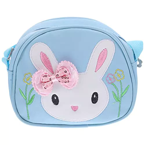 MäDchen UmhäNgetasche Kinder GeldböRse Niedliche Hasen Schultertasche Geburtstagsgeschenk FüR MäDchen