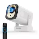 Magcubic Beamer, HY310 Mini Beamer 4K Unterstützung 1080P Autofokus Projektor