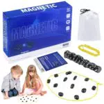 Magnetisches schachspiel, Tisch-Magnetspiel, Tragbares Schachbrett Magnetisch