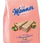 Manner Neapolitaner, vegane knusprige Waffeln mit Haselnusscreme