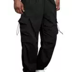 Meilicloth Herren Cargohose Baggy Cargo Hose Baumwolle Outdoor Freizeithose
