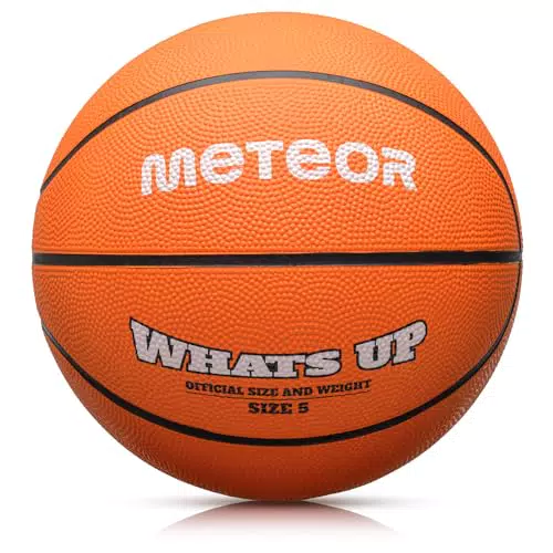 meteor Whats UP Basketball Größe #5 ideal für Kinder von 4-8 Jahren