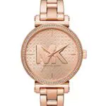 Michael Kors Damenuhr Analog Quarz mit Edelstahlarmband MK4335