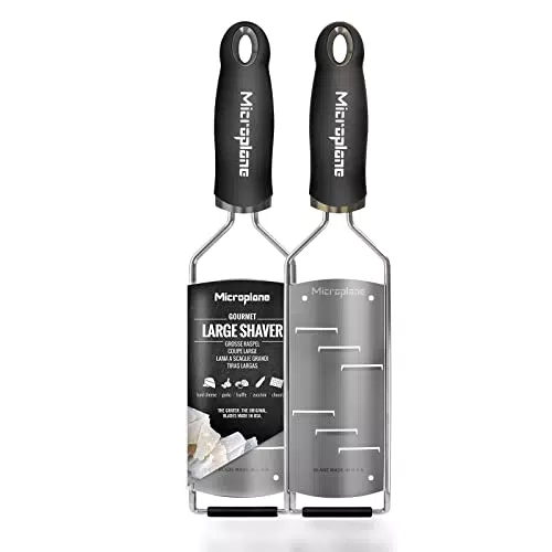Microplane Große Raspel Küchenreibe für Hartkäse