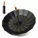 MidingChai Sturmfester Taschenschirm Automatik für 2 Personen, Ø 108 cm