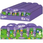 Milka Osterschokolade mit Daim Mandel-Karamell-Stückchen - Alpenmilch Schokolade