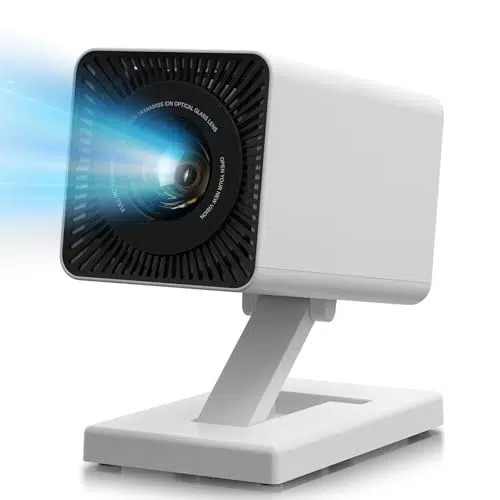 Mini Beamer 4K Mini Projektor WiFi6 und Bluetooth 5.0，150 ANSI Lumen Tragbarer Videoprojektor