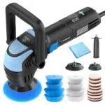 Mini Poliermaschine, 750 W Auto Poliermaschine mit 12 mm Exzenterschleifer