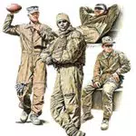 MiniArt 37049 1:35 Fig. USMC Panzerbesatz. i. Ruhe - originalgetreue Nachbildung