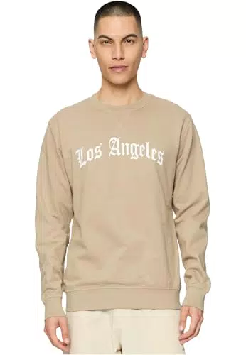 Mister Tee Herren Crewneck Los Angeles Wording
