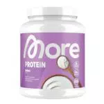 MORE Protein, Sahne, 600 g, Mix aus Whey Konzentrat und Casein ideal zum Muskelaufbau und -erhalt