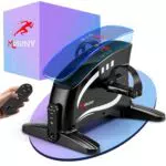 MOSUNY Pedaltrainer, 2025 Verbesserter Pedaltrainer für Zuhause Elektrisch mit großem LCD-Display