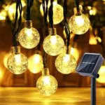 Moxled Solar Lichterkette Aussen 60 LED, 11M Lichterkette Außen Solar Wasserdicht