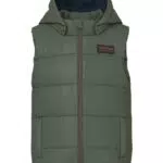 NAME IT Jungen Nmmmonay Vest Pb Steppweste, Grün, 80