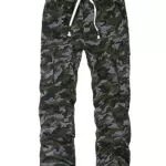 NANAMEEI Herren Cargo Hose Baumwolle Cargo Hosen Männer Lang Herren Arbeitshose Leinen Herren Hose