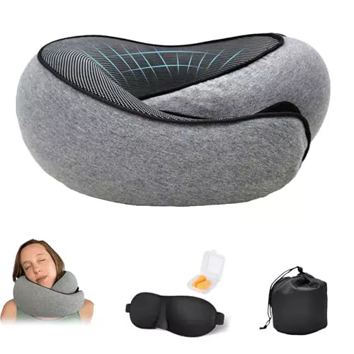 Nappy Reisekissen Dreamjoy, Nackenkissen Flugzeug Nappy