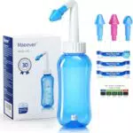 Nasendusche Set - BPA-frei zur effektiven Nasenreinigung und Spülung