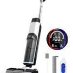 Nass Trockensauger, All-in-One Nasssauger Saugwischer Akku Kabellos mit Dual-Tank-Design