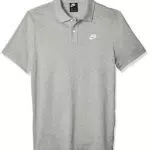 Nike Herren Sportswear Polo Poloshirt, White/Black