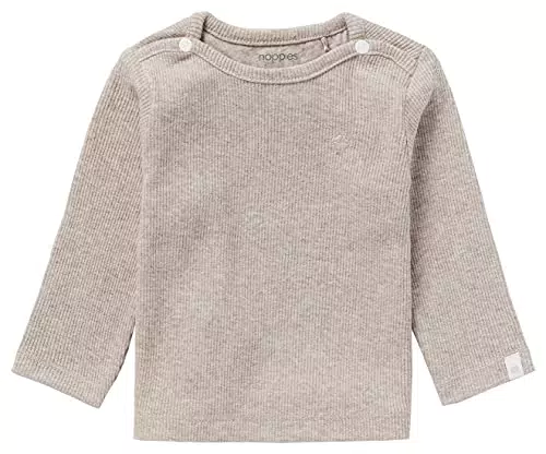 Noppies Baby Unisex Baby U Tee ls Rib Natal T-Shirt