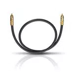 Oehlbach NF 214 Sub 200 - Erstklassiges Subwoofer-Kabel mit mehrfach Schirmung - 1x Cinch/1x Cinch