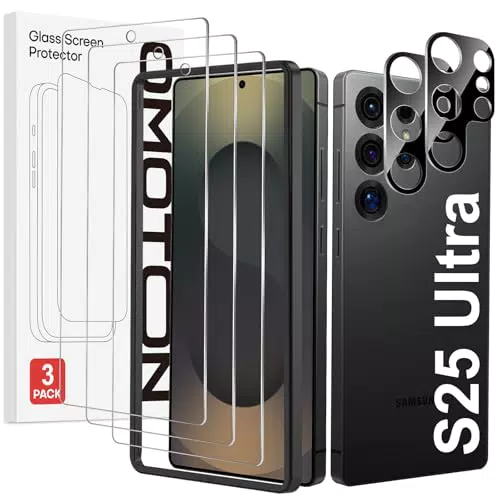 OMOTON für Samsung Galaxy S25 Ultra für Panzerglas