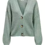 ONLY Kurze Strickjacke V-Ausschnitt Cardigan Knitted Basic ONLCAROL
