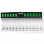 OOHHEE wiederaufladbare AA Akkus NI-MH 2800mAh mit Schutzbox 1,2V
