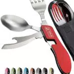 ORBLUE Campingbesteck klappbar, Outdoor Survival Besteck Set