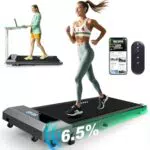 ORISYN Laufband für Zuhause, 6.5% Steigung Walking Pad kompatibel mit App