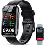 OUKITEL Smartwatch Damen Herren, Zwei Riemen 1.47 Fitness Tracker mit Benachrichtigungen