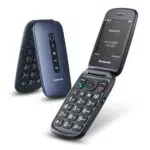 Panasonic KX-TU550EXC 4G Essentials Clamshell Handy für Senioren